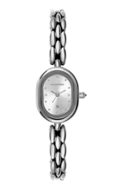 Relógio Mondaine Feminino Prata Oval Minimalista 99932L0MVNM3