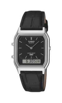 Relógio Casio Vintage Unissex AQ-230EL-1A Analógico Digital