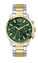 Relógio Guess Masculino Walker Verde Aço Cinza GW0900G5