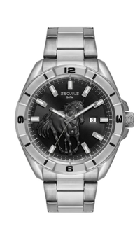 Relógio Seculus Masculino Aço Prata Country Long Life 77315G0SVNA1