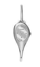 Relógio Mondaine Feminino Prata Oval Alongado 33050L0MVNM2