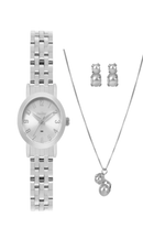 Kit Relógio Condor Feminino Prata CO2035NLY/K4K + Colar e Brincos