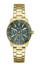 Relógio Guess Feminino Dourado com Mostrador Verde GW1035L2