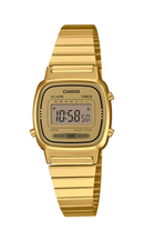 Relógio Casio Vintage Dourado Digital LA670WGA-9 Feminino