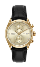 Relógio Masculino Cronógrafo Analógico Dourado 77307GPSVDC2