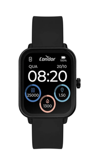 Smartwatch Condor Smart COSMART1AA/8P Preto