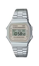 Relógio Casio Vintage Prata Digital A168WA-8AY Unissex
