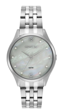 Relógio Mondaine Feminino 99865L0MVNE2 Prata 38mm Elegante 5ATM