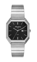 Relógio Mondaine Unissex Quadrado Aço Vintage Prata – 32849G0MVNA2