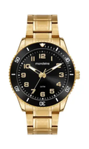 Relógio Mondaine Masculino Dourado 33025GPMVDE1