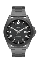 Relógio Orient Masculino Neo Sports SolarTech MPSS1056 P2PX Preto Aço Inox