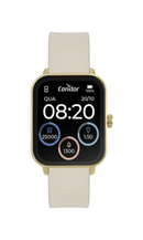 Smartwatch Condor Smart COSMART1AE8X Dourado com Pulseira Bege