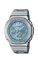 Relógio Casio G-Shock G-Steel GM-2110D-2A Aço Inox Analógico Digital 200M
