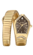 Relógio Euro Feminino Serpente Dourado EU2035ZAM/5M