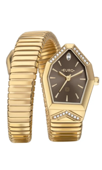 Relógio Euro Feminino Serpente Dourado EU2035ZAM/5M