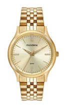 Relógio Mondaine Masculino Dourado Clássico 33033GPMVDA1