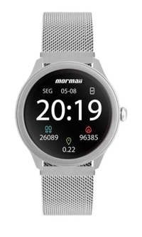 Smartwatch Mormaii Life Ultra MOLIFEURAH/7K Prata