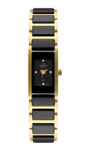 Relógio Technos Feminino Ceramic Sapphire VX01AB/2P Preto Dourado