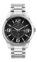 Relógio Technos Masculino Racer Prata/Preto 2115NBH/1P