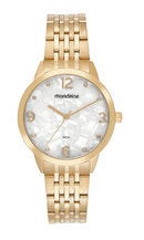 Relógio Mondaine Feminino Dourado Madrepérola – 99833LPMVDA1