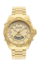 Relógio Technos Masculino Skydiver Anadigi WT2050AWN/1X Dourado