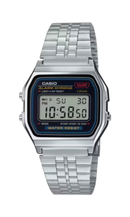 Relógio Casio Vintage Prata Digital A159WA-N1 Unissex