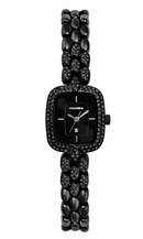 Relógio Mondaine Feminino Preto com Cristais 33048LPMVPM3