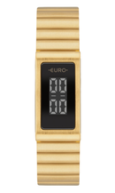 Relógio Euro Feminino Fashion Fit Glam Dourado EUJHS43AAE/4D