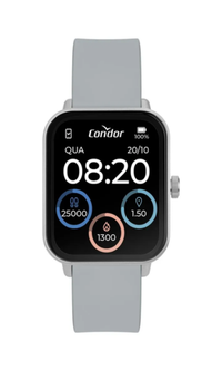 Smartwatch Condor Smart COSMART1AD/8C Cinza