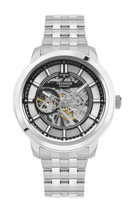 Relógio Technos Masculino Automático Skeleton Prata G3265AG/1K