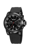 Relógio Seculus Masculino Analógico Calendário Silicone Preto 20913GPSVPU3