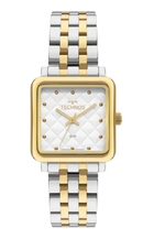 Technos Women's Two-Tone Brilliance Watch 2035NFY/1K