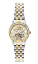 Relógio Technos Automático Feminino Skeleton 6T28AA/1K Bicolor