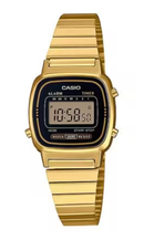 Relógio Casio Vintage Dourado Digital LA670WGA-1 Feminino