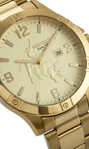 Relógio Masculino Country Analógico Dourado 44018GPSVDA1