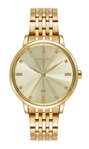 Kit Relógio Mondaine Feminino Dourado 99922LPMKDE1K1