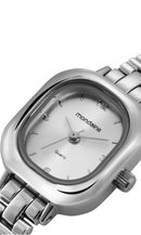 Relógio Mondaine Feminino Prata Retangular 99852L0MVNM2
