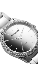 Relógio Mondaine Feminino Espelhado com Cristais Prata – 32347L0MVNE3