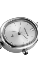 Relógio Mondaine Feminino Prata Oval 33051L0MVNM2