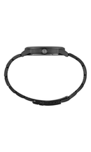 Relógio Seculus Masculino Aço Prata Mostrador Preto 44347GPSVPA3