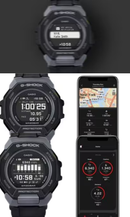 Relógio Casio G-Shock Masculino G-Squad GBD-300-1 Bluetooth 200M