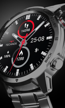 Smartwatch Technos Connect Sports Call TSPORTSCAB/6F Preto