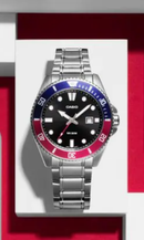 Relógio Casio Masculino Analógico Diver MDV-107D-1A3V