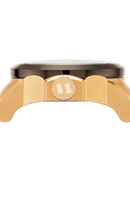 Relógio Seculus Masculino Calendário Moderno Dourado 44080GPSVHA2