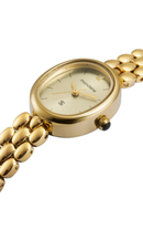 Relógio Mondaine Feminino Dourado Oval 33051LPMVDM1