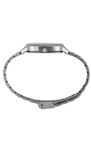 Relógio Seculus Masculino Prata Quadrado Minimalista Aço 77335G0SVNA1