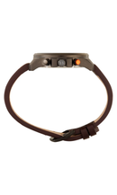 Relógio Seculus Masculino Cronógrafo Aço Marrom 77328GPSVSC3