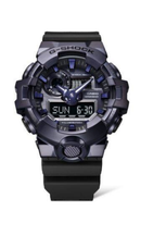 Relógio Casio G-Shock G-Steel GM-700P-6A Roxo Analógico Digital 200M