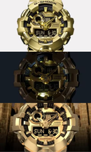 Relógio Casio G-Shock G-Steel GM-700G-9A Dourado Analógico Digital 200M