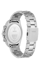 Relógio GUESS Masculino Arthur Prata com Mostrador Azul GW1058G1